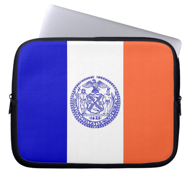 Laptophoes uit New York City Laptop Sleeve (Voorkant)