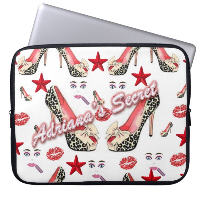 Laptophoes van Adriana's geheim Laptop Sleeve (Voorkant)