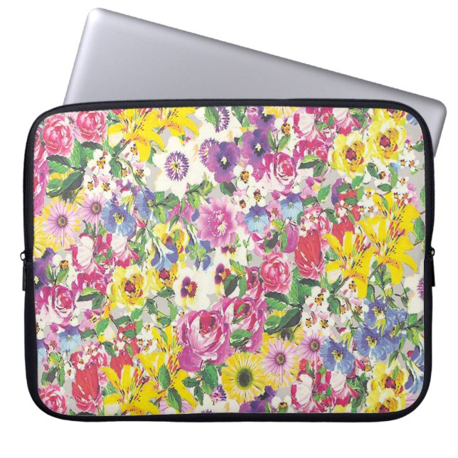 Laptophoes van neopreen laptop sleeve (Voorkant)