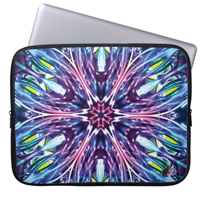 Laptophoes van North Star Kaleidoscope Laptop Sleeve (Voorkant)