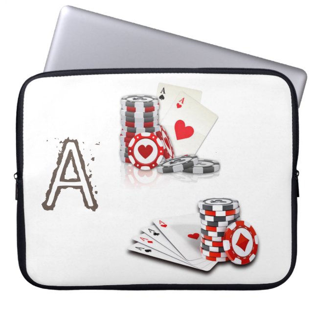 Laptophoes voor afspeelkaarten laptop sleeve (Voorkant)