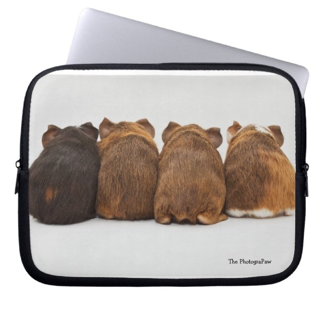 Laptophoes voor cavia's laptop sleeve (Voorkant)