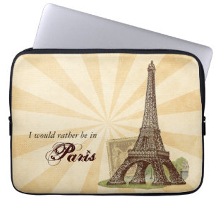 Laptophoes voor Eiffeltoren in Parijs Laptop Sleeve