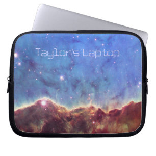 Laptophoes voor Nebula en Blue Sky *personalize* Laptop Sleeve