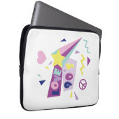 Laptophülle "crazy 90s" laptop sleeve (Voorkant Rechts)