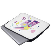 Laptophülle "crazy 90s" laptop sleeve (Voorkant onderkant)