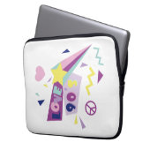 Laptophülle "crazy 90s" laptop sleeve (Voorkant Links)