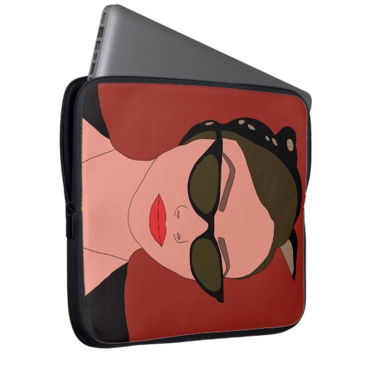 Laptophüllen elegant laptop sleeve (Voorkant Rechts)