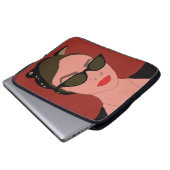 Laptophüllen elegant laptopschutzhülle laptop sleeve (Voorkant onderkant)