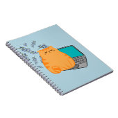 Laptopkat Notitieboek (Rechterzijde)