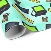 laptopliniaal cadeaupapier (Rol Hoek)