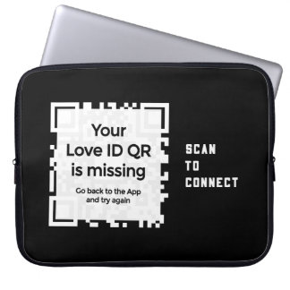 Laptopschutzhülle - BLACK - QR - PURE Collectie Laptop Sleeve