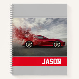 Laptopsporingsauto Notitieboek