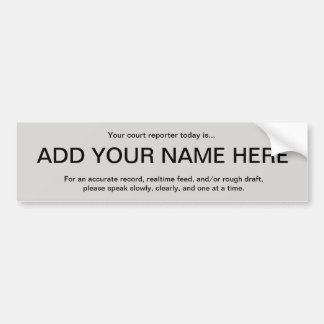 Laptopsticker. Bumpersticker