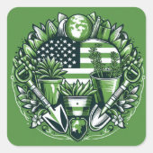 Laptopsticker Vierkante Sticker (Voorkant)