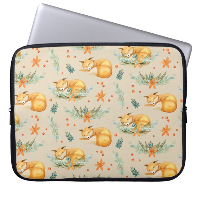 Laptoptas Slaapvos Laptop Sleeve (Voorkant)