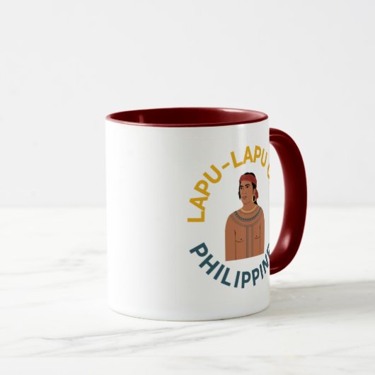 Lapu-Lapu City Philippines Coffee Mug Mok (Voorkant rechts)