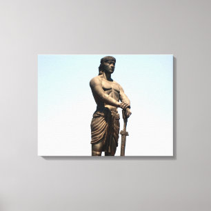 lapu torso vrijheid canvas afdruk