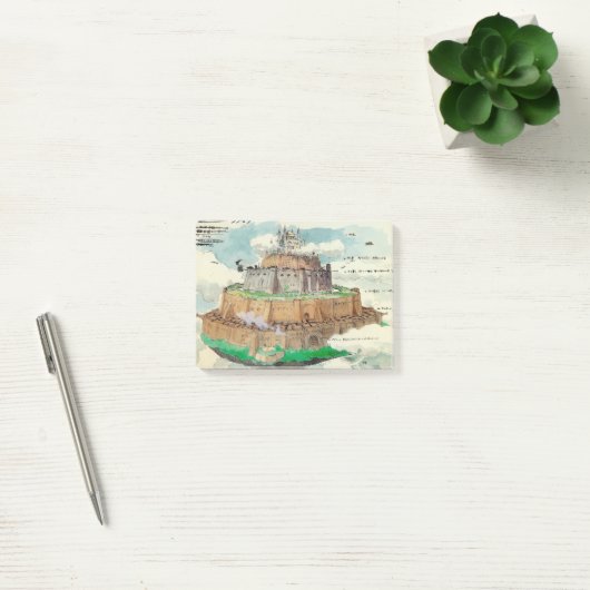 Laputa Concept Art Post-it® Notes (Kantoor)