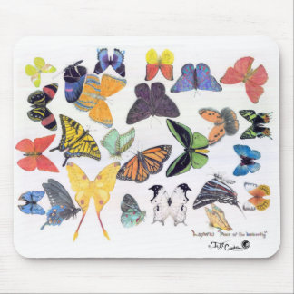 "Lapwai, Place of the Butterfly" Mousepad Muismat