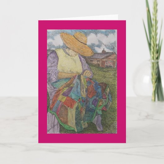 lapwerk dekbed kaart (Voorkant)