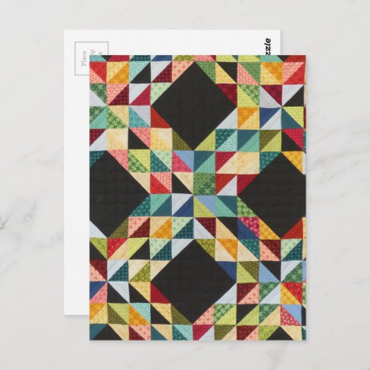 lapwerk dekbed - WOWCOCO Briefkaart (Voorkant / Achterkant)