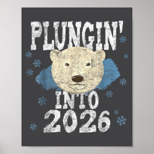 Lar Bear Plunge - Duiken in het koude nieuwjaar 20 Poster