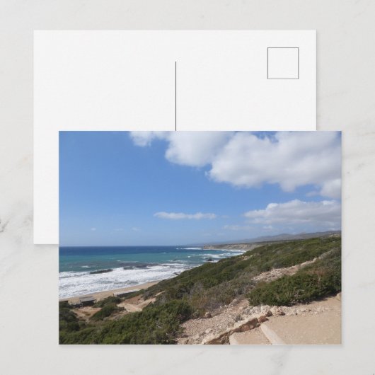 Lara Beach, Paphos, Cyprus Briefkaart (Voorkant / Achterkant)