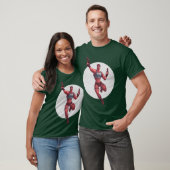 Lara Croft Gender Bender Fanart grappig T-shirt (Unisex)