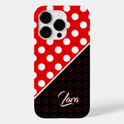 Lara Custom Name Sjabloon Hoesje voor iPhone (Achterkant)