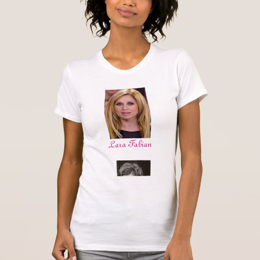 Lara Fabian T-shirt (Voorkant)