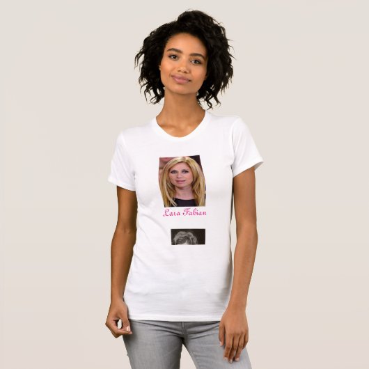 Lara Fabian T-shirt (Voorkant volledig)