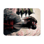 Lara Japan - Flexibler Fotomagnet Magneet (Horizontaal)