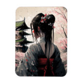 Lara Japan - Flexibler Fotomagnet Magneet (Verticaal)