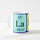 Lara periodieke lijstnaam mok (Voorkant links)