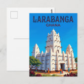 Larabanga-moskee Ghana Briefkaart (Voorkant / Achterkant)