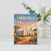 Larabanga-moskee Ghana Briefkaart (Staand voorkant)