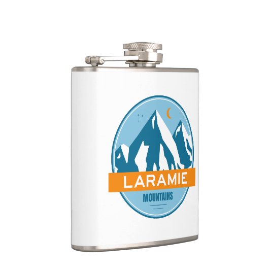 Laramie Mountains Wyoming sterren maan Heupfles (Rechts)