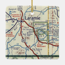 Laramie WY kaart