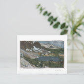 Laramie, WY - Marie- en Snowy-meer op Unio Briefkaart (Staand voorkant)
