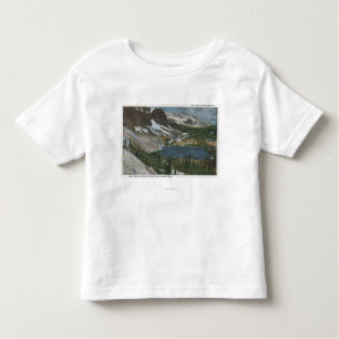 Laramie, WY - Marie- en Snowy-meer op Unio Kinder Shirts