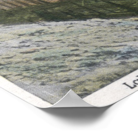 Laramie, WY - Marie- en Snowy-meer op Unio Poster (Hoek)