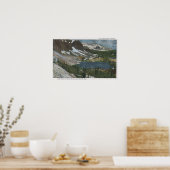 Laramie, WY - Marie- en Snowy-meer op Unio Poster (Keuken)