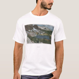 Laramie, WY - Marie- en Snowy-meer op Unio T-shirt