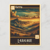 Laramie, Wyoming |  Briefkaart (Voorkant)