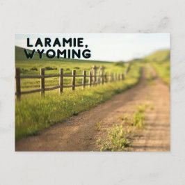 Laramie Wyoming-Briefkaart Briefkaart