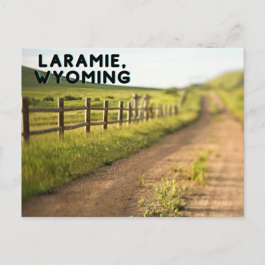 Laramie Wyoming-Briefkaart Briefkaart (Voorkant)