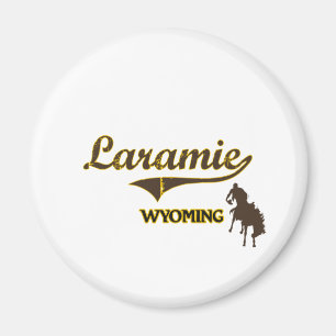 Laramie Wyoming City Classic Magneet