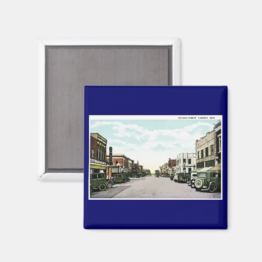 Laramie, Wyoming Magneet (Voorkant / Achterkant)