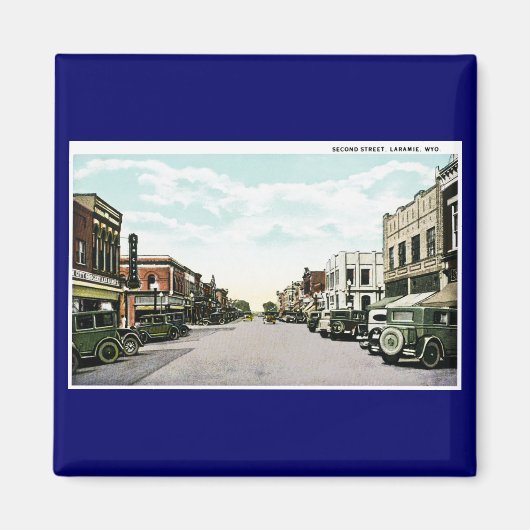 Laramie, Wyoming Magneet (Voorkant)